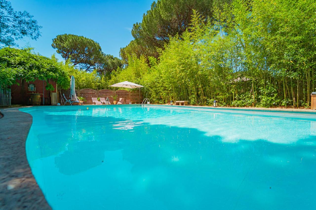 Bed and Breakfast La Bastide Des Pins Castillon-du-Gard Exterior foto