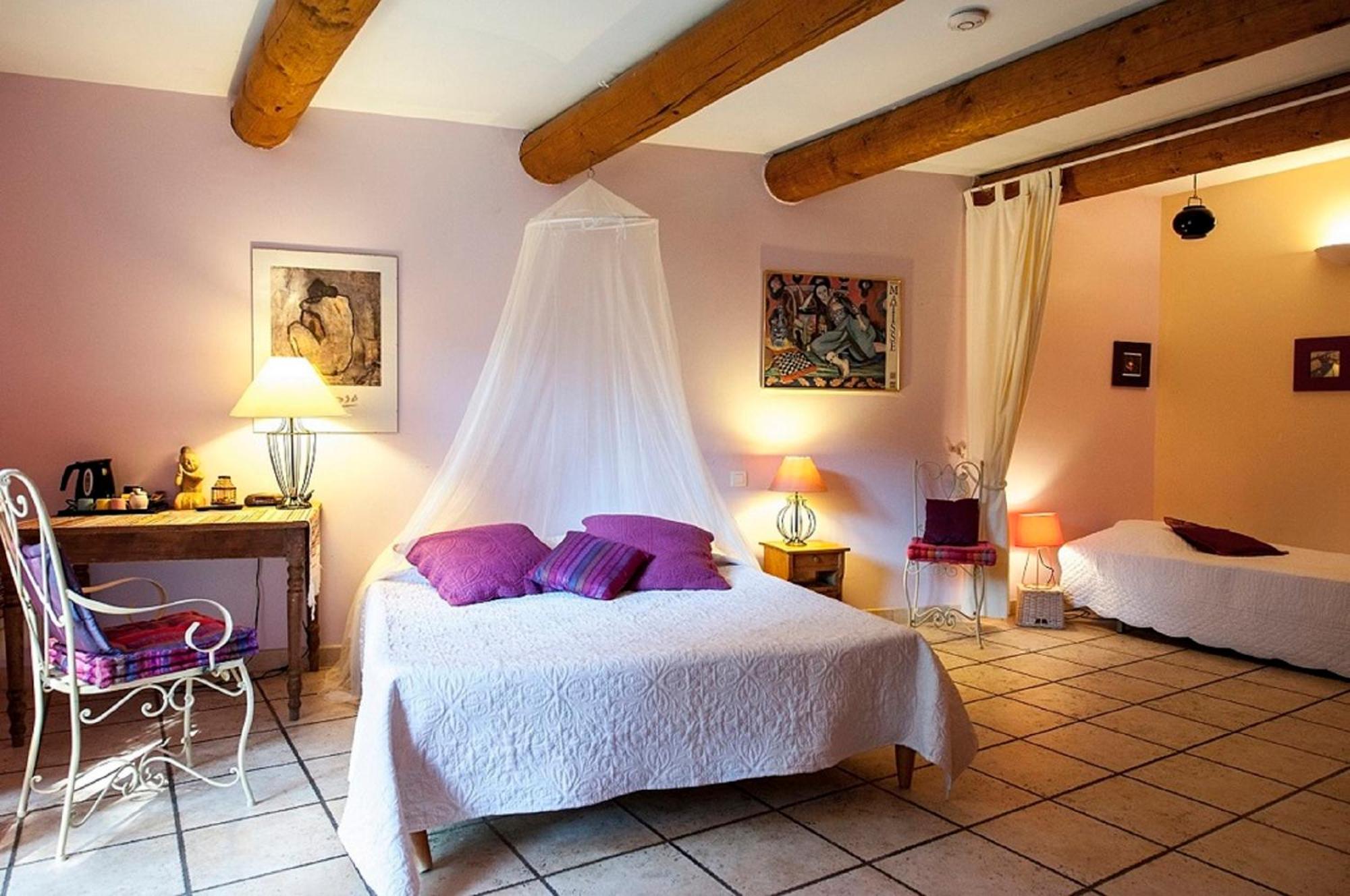Bed and Breakfast La Bastide Des Pins Castillon-du-Gard Exterior foto